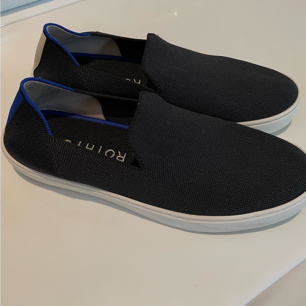 Rothy’s The Original Slip On Sneaker Black